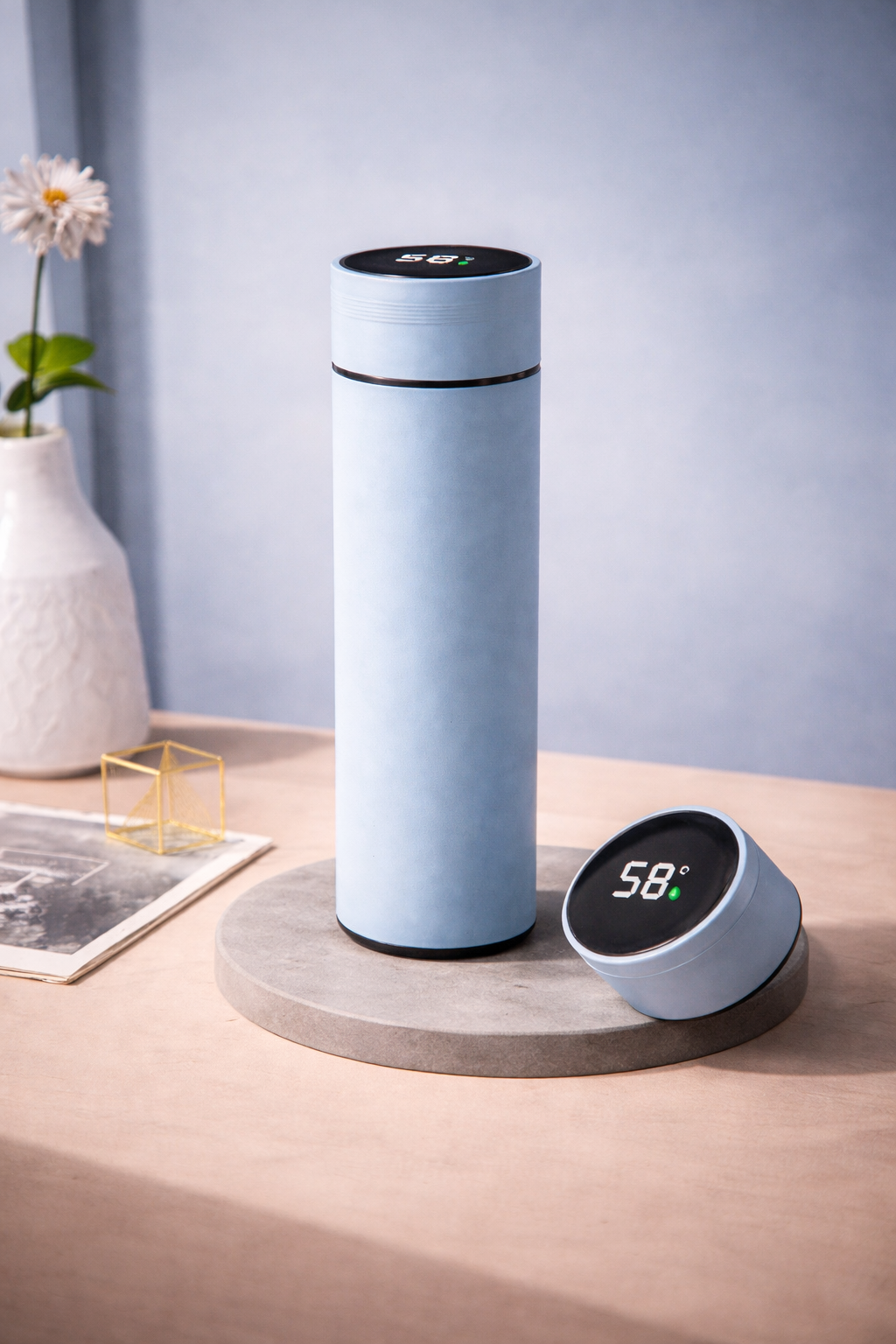 Stainless Steel Thermos Smart Cup